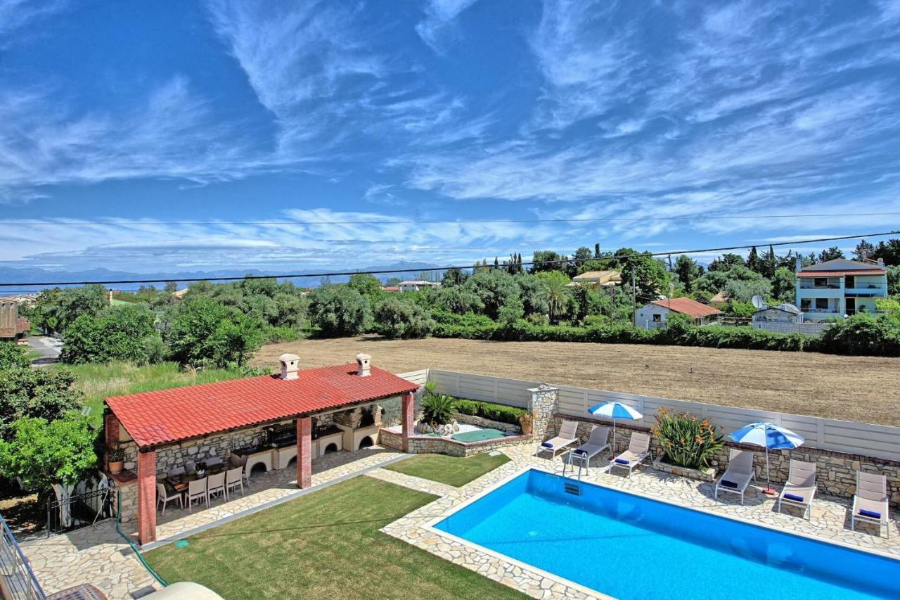 Acharavi Beach Villa By Posarellivillas Buitenkant foto